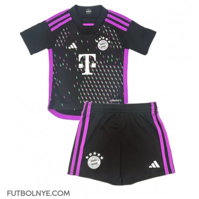 Camiseta Bayern Munich Jamal Musiala #42 Visitante Equipación para niños 2023-24 manga corta (+ pantalones cortos)